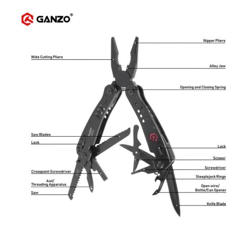 Multi-Tool Ganzo G301-B (Black)
