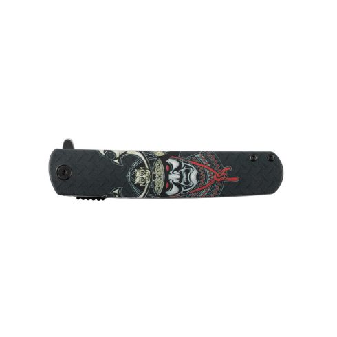 Ganzo 626 Black, samurai motif