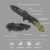 Knife Ganzo G629 - green