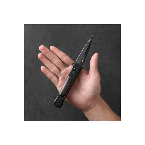 Ganzo Firebird G707B - automatic folding knife (Black)