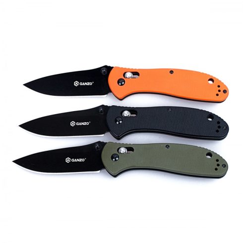 Ganzo G7393 Folding Pocket Knife - Orange