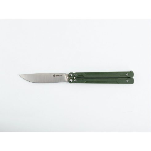 Ganzo G766 Butterfly Knife - Green