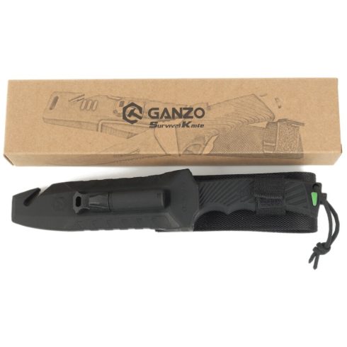 Ganzo G8012 - Survival Knife (Black)