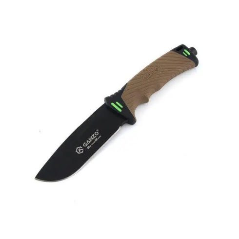 Ganzo G8012 - Survival Knife (Brown)