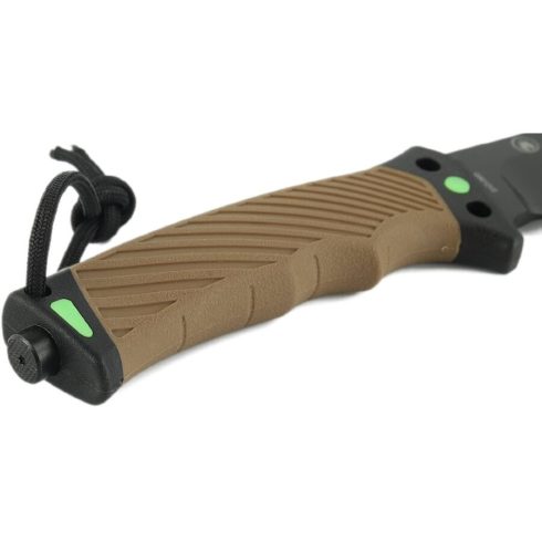 Ganzo G8012V2 - Survival Knife (Brown)