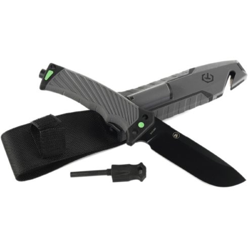 Ganzo G8012V2 - Survival Knife (Gray)