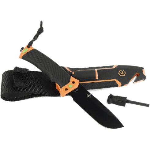 Ganzo G8012V2 - Survival Knife (Orange)
