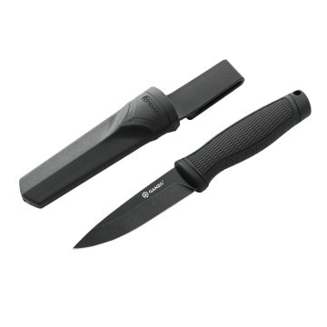 Ganzo G806BW - fixed handle knife with belt clip - Black