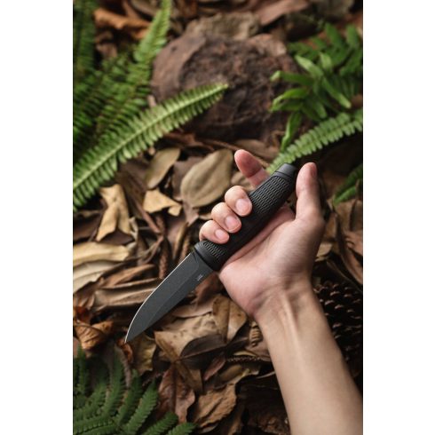 Ganzo G806BW - fixed handle knife with belt clip - Black
