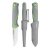 Ganzo G807 - with gray and green color, fixed handle