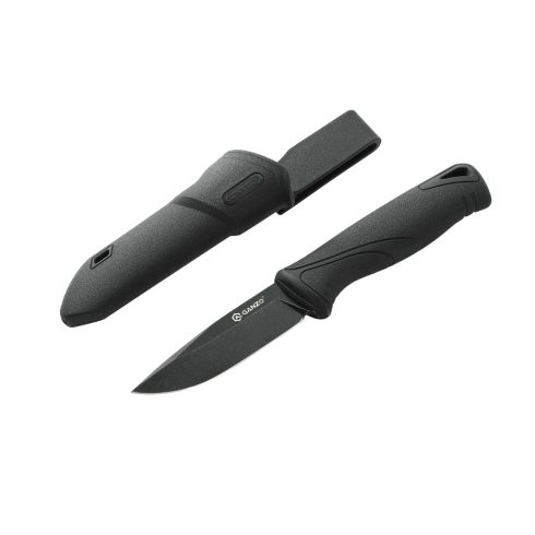 Ganzo G806BW - fixed handle knife with belt clip - Black