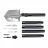   Shovel Adimanti HK 001 Multifunctional shovel 8 in 1 - shovel / ice ax / screwdriver / torch / spear sharpener / glass breaker / compass / bag