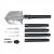 Shovel Adimanti HK 001 Multifunctional shovel 8 in 1 - shovel / ice ax / screwdriver / torch / spear sharpener / glass breaker / compass / bag